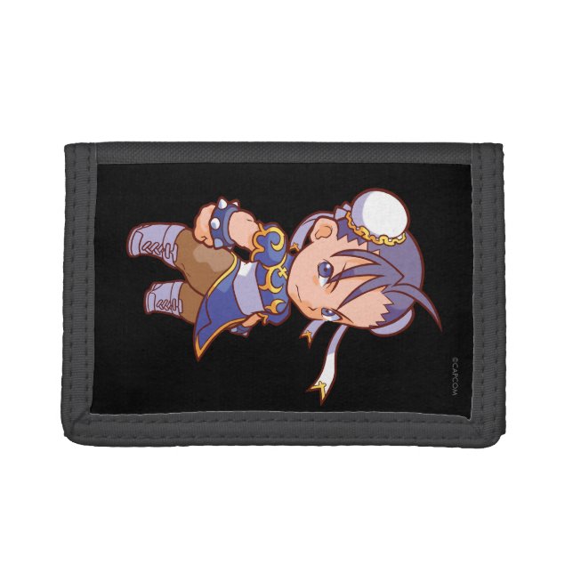 Pocket Fighter Chun-Li 2 Tri-fold Wallet (Front)