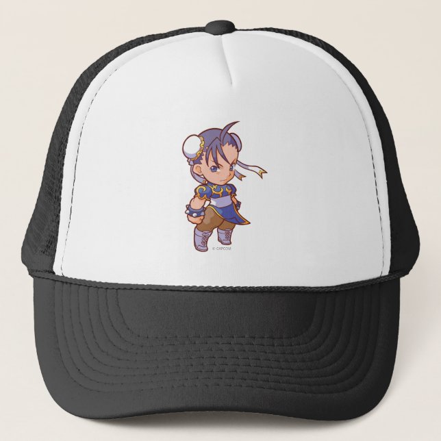 Pocket Fighter Chun-Li 2 Trucker Hat (Front)