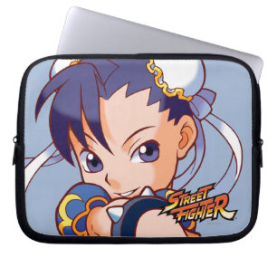Pocket Fighter Chun-Li Laptop Sleeve