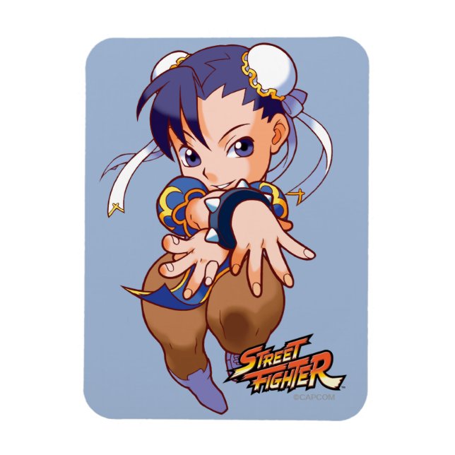 Pocket Fighter Chun-Li Magnet (Vertical)