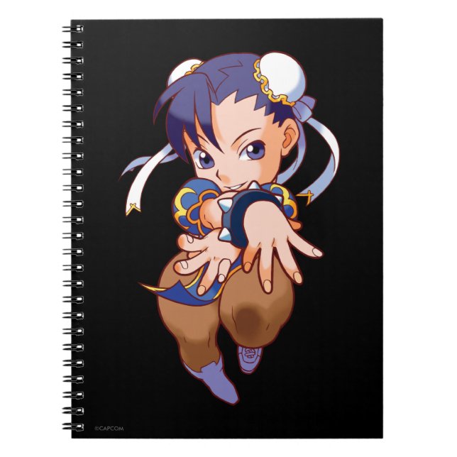 Pocket Fighter Chun-Li Notebook (Front)