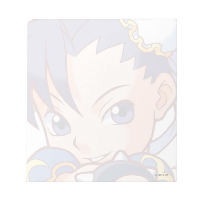 Pocket Fighter Chun-Li Notepad (Front)