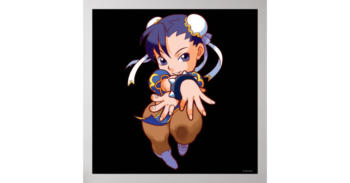 Pocket Fighter ChunLi Poster Zazzle