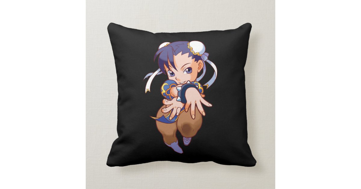 Pocket Fighter ChunLi Throw Pillow