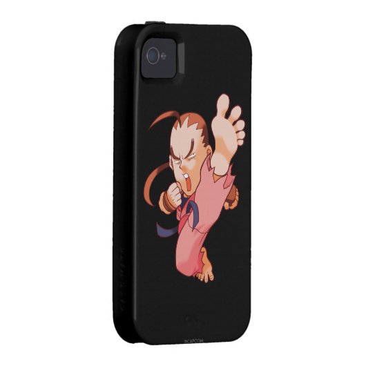 Pocket Fighter Dan 2 Case-Mate iPhone Case (Back/Right)
