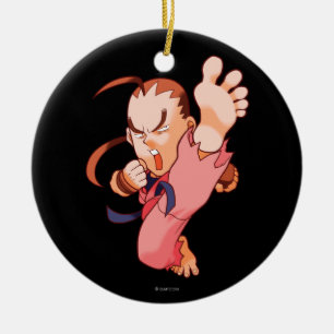 Pocket Fighter Dan 2 Ceramic Ornament