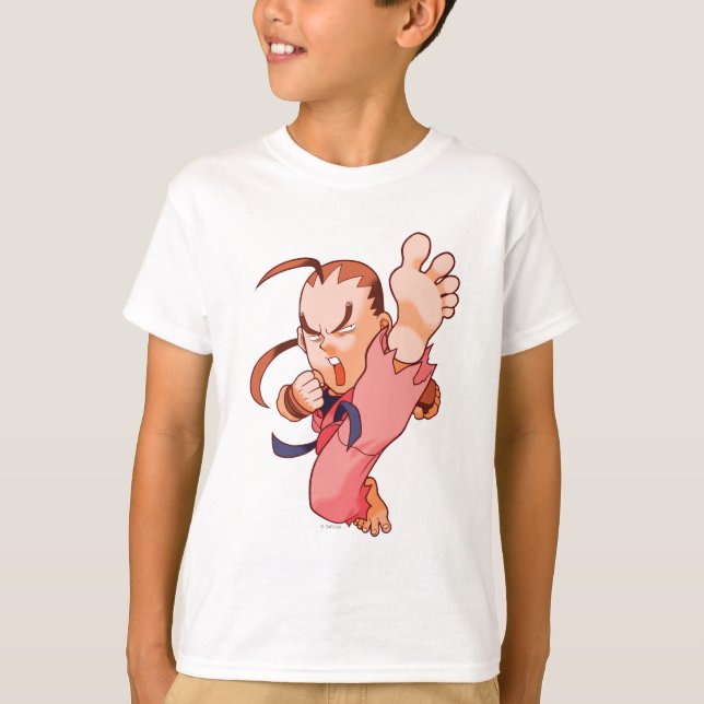 Pocket Fighter Dan 2 T-Shirt (Front)