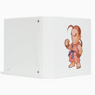 Pocket Fighter Dan 3 Ring Binder