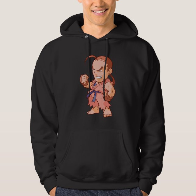 Pocket Fighter Dan Hoodie (Front)