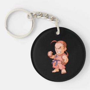 Pocket Fighter Dan Keychain