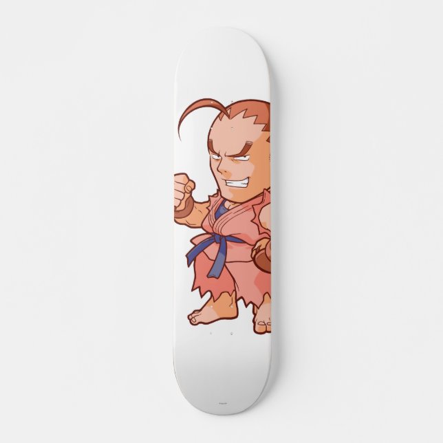 Pocket Fighter Dan Skateboard (Front)