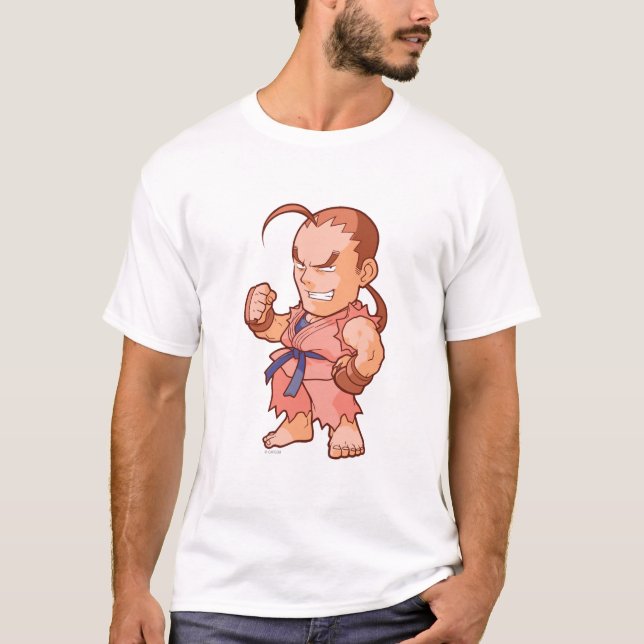 Pocket Fighter Dan T-Shirt (Front)