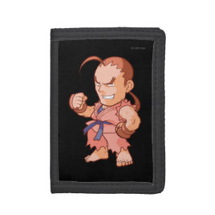 Pocket Fighter Dan Trifold Wallet