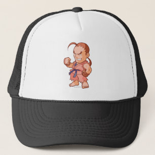 Pocket Fighter Dan Trucker Hat