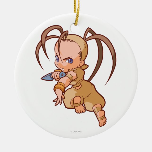 Pocket Fighter Ibuki 2 Ceramic Ornament (Front)