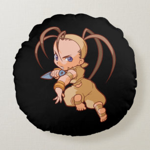 Pocket Fighter Ibuki 2 Round Pillow