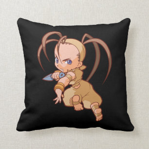 Pocket Fighter Ibuki 2 Throw Pillow
