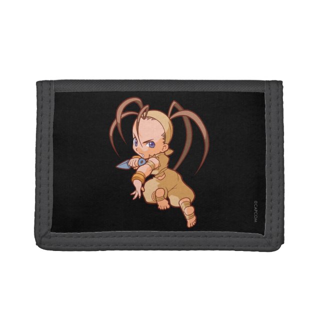 Pocket Fighter Ibuki 2 Trifold Wallet (Front)