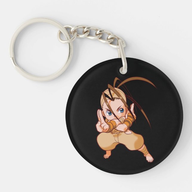 Pocket Fighter Ibuki Keychain (Front)