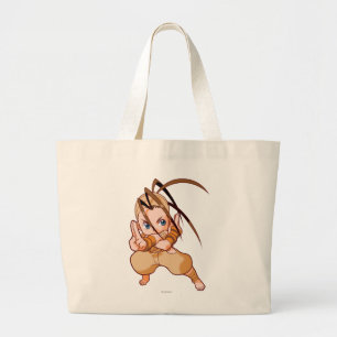 Pocket Fighter Ibuki Large Tote Bag