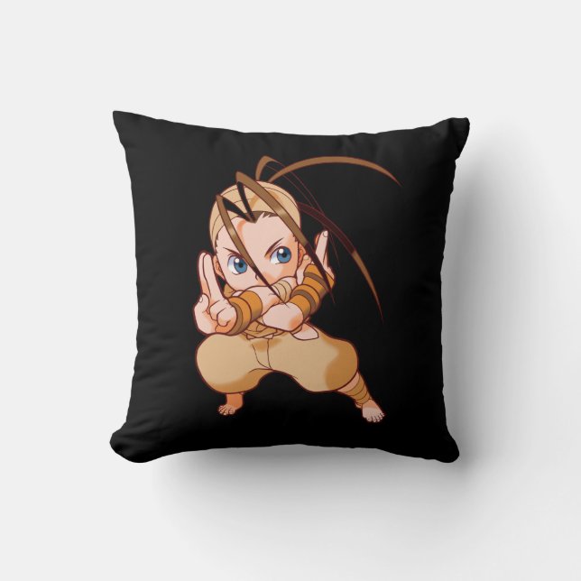 Pocket Fighter Ibuki Throw Pillow (Front)