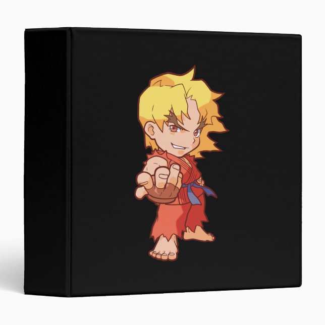 Pocket Fighter Ken 2 Binder (Front/Spine)