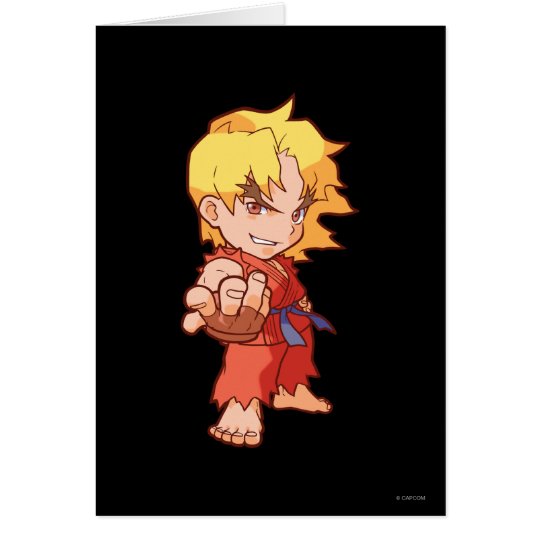 Pocket Fighter Ken 2 Card