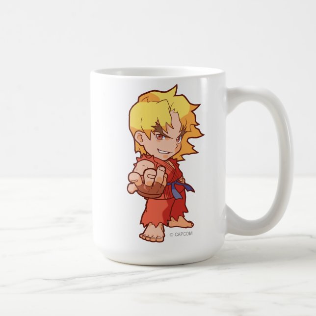 Pocket Fighter Ken 2 Coffee Mug (Right)
