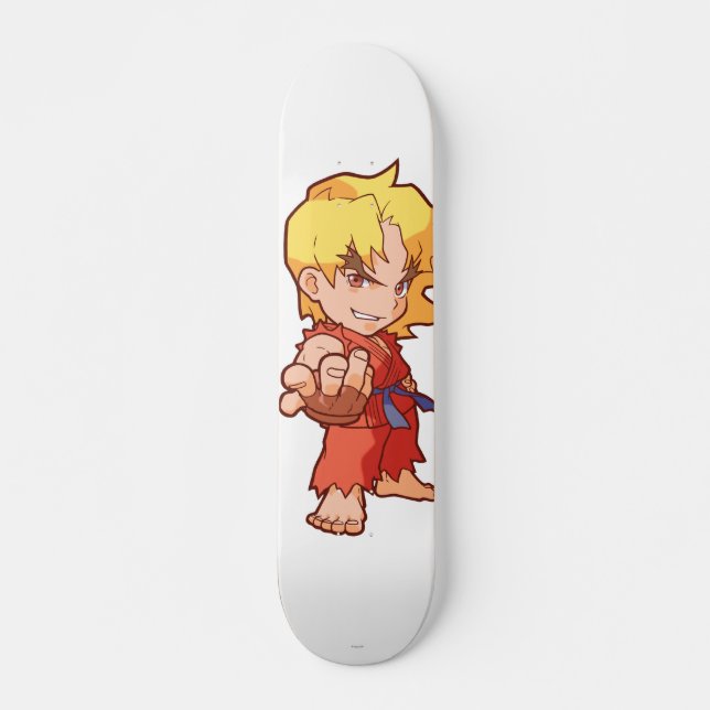 Pocket Fighter Ken 2 Skateboard Deck (Front)