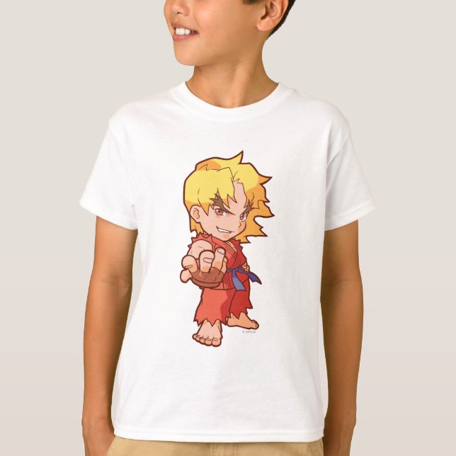 Pocket Fighter Ken 2 T-Shirt (Front)