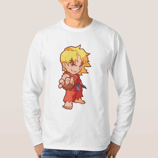 Pocket Fighter Ken 2 T-Shirt (Front)
