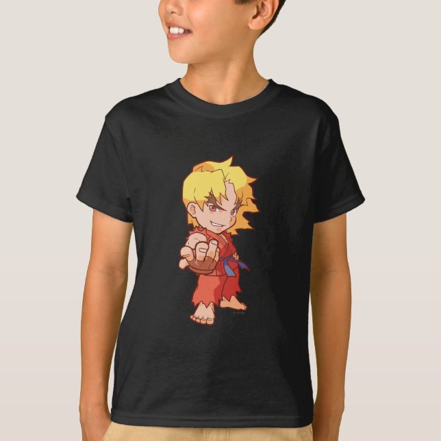 Pocket Fighter Ken 2 T-Shirt (Front)