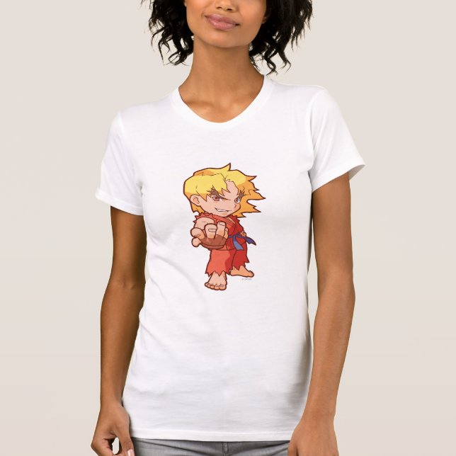 Pocket Fighter Ken 2 T-Shirt (Front)