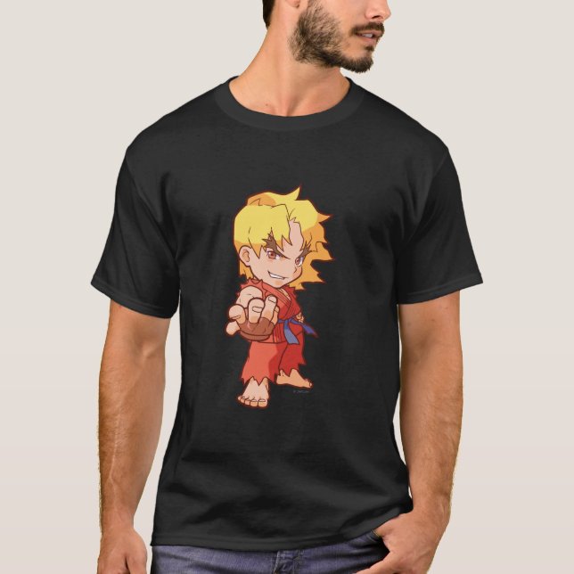Pocket Fighter Ken 2 T-Shirt (Front)