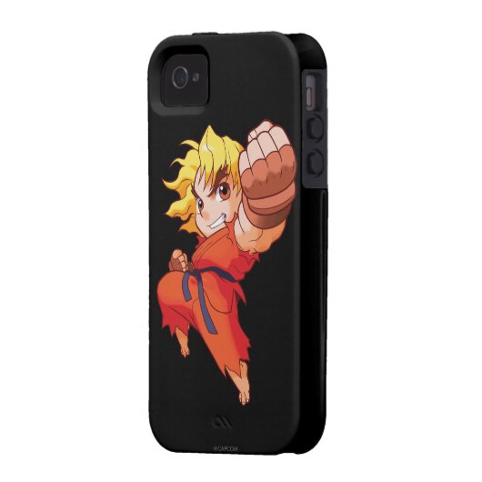 Pocket Fighter Ken Case-Mate iPhone Case (Back Left)