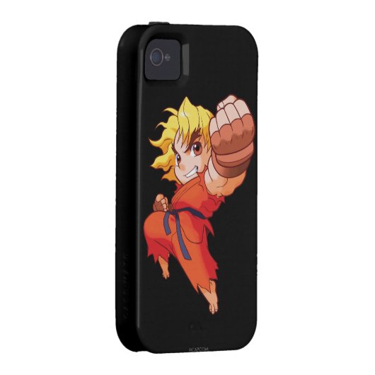 Pocket Fighter Ken Case-Mate iPhone Case (Back/Right)