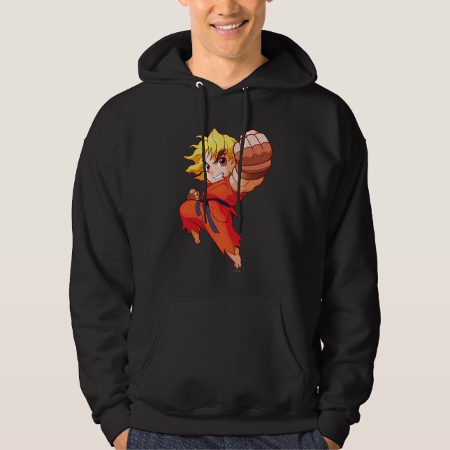 Pocket Fighter Ken Hoodie (Front)