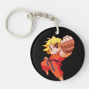 Pocket Fighter Ken Keychain