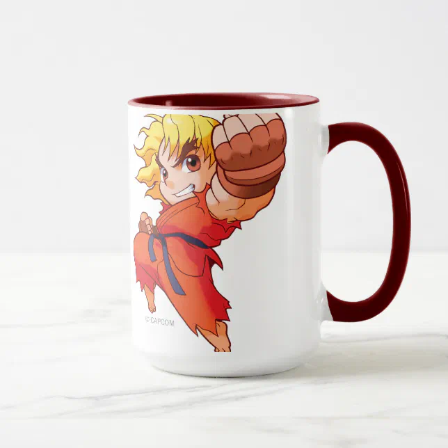 Pocket Fighter Ken Mug | Zazzle