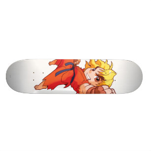Pocket Fighter Ken Skateboard Deck