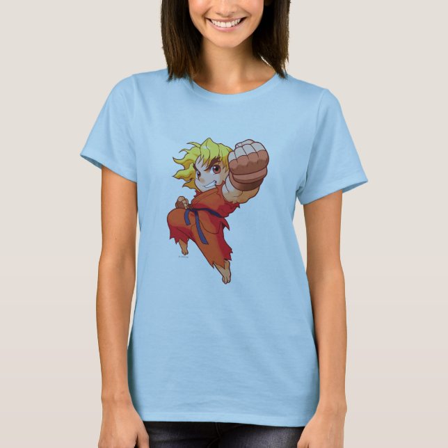 Pocket Fighter Ken T-Shirt (Front)