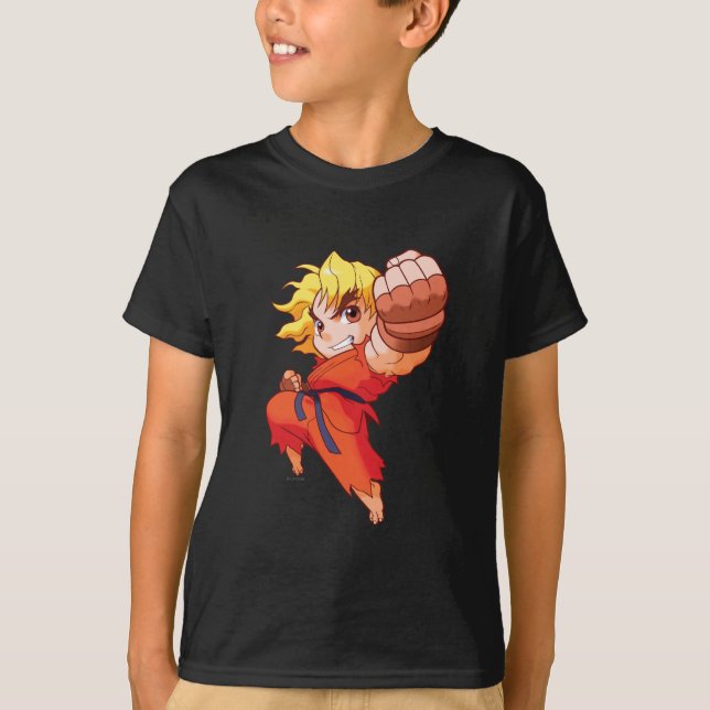 Pocket Fighter Ken T-Shirt (Front)