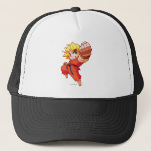 Pocket Fighter Ken Trucker Hat