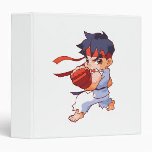 Pocket Fighter Ryu 2 3 Ring Binder