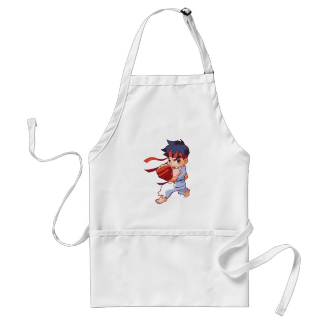 Pocket Fighter Ryu 2 Adult Apron (Front)