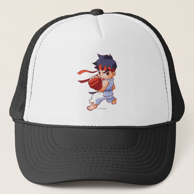 Pocket Fighter Ryu 2 Trucker Hat (Front)