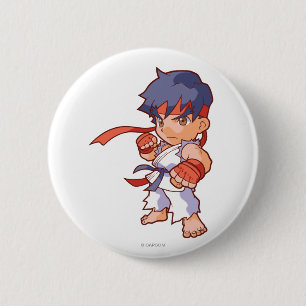 Pocket Fighter Ryu Button