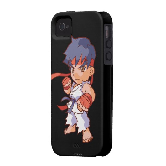 Pocket Fighter Ryu Case-Mate iPhone Case (Back Left)