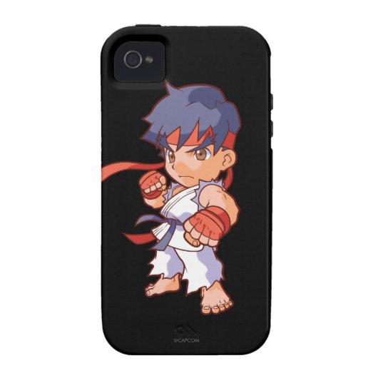 Pocket Fighter Ryu Case-Mate iPhone Case (Back)