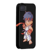 Pocket Fighter Ryu Case-Mate iPhone Case (Back/Right)